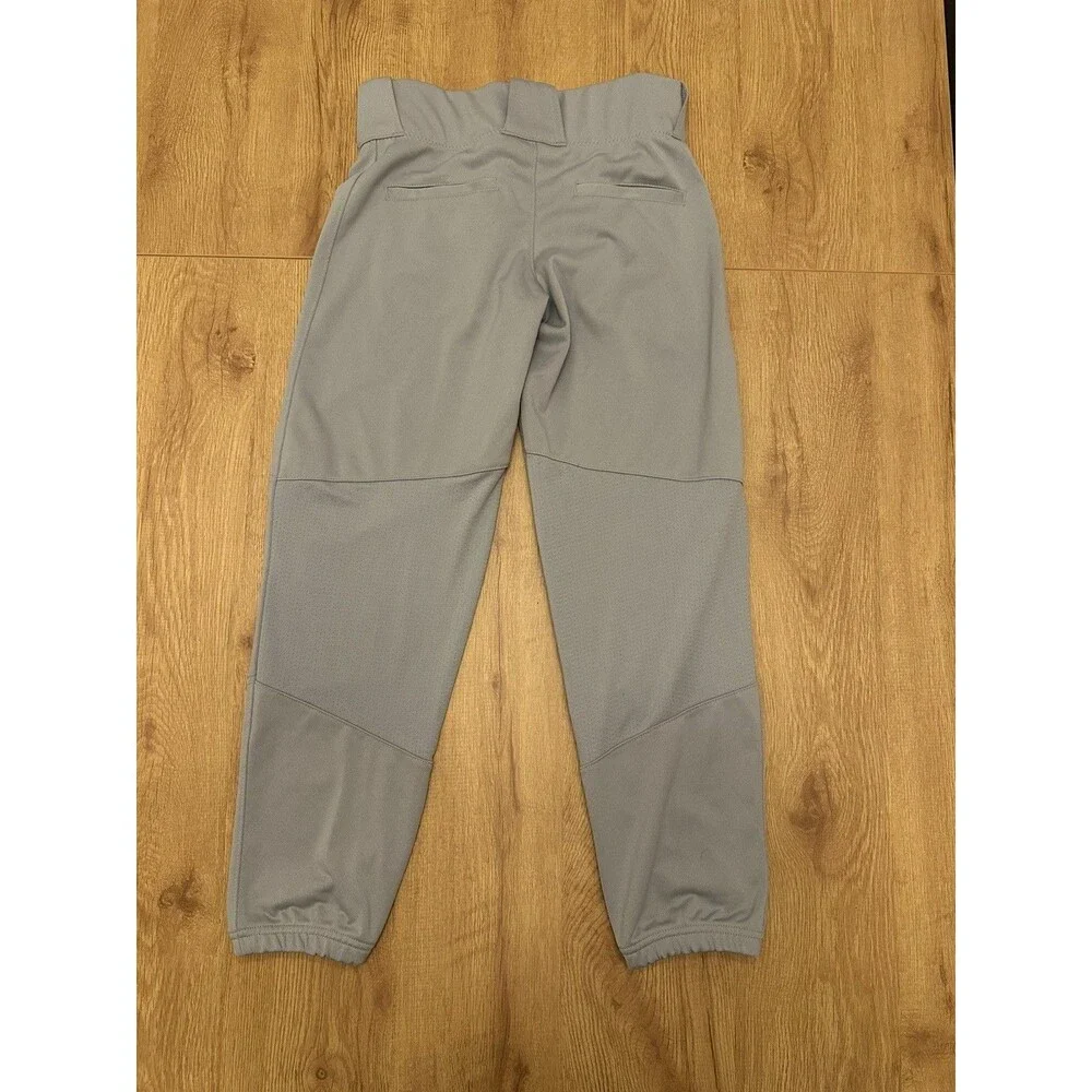 Nike Youth Dri-FIT Baseball Softball Pants Sz Medium Gray 573711-052 NWT